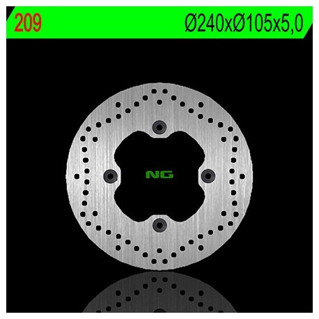  350209 : NG rear brake disk Forza 125 300 NSS
