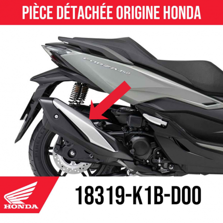 18380-K1B-T00 : Protección de escape Forza 350 Forza 125 300 NSS