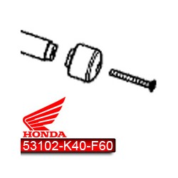 53102-K40-F60 et 90191-K0B-T00 : Honda Handlebar Endcap Forza 125 300 NSS