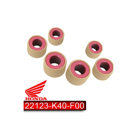 22123-K40-F00 : Honda OEM roller set V1 Forza 125 300 NSS