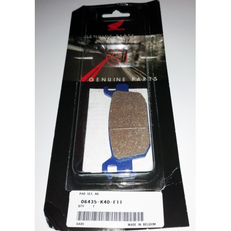 06435-K40-F11 : Originale Honda Bremsbeläge hinten Forza 125 300 NSS