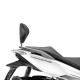 08F75-K40-BCK + 08F75-K40-FIT : Sozius-Rückenlehne für Honda Honda Forza 125