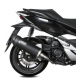 1096373001 - MV.HO.0002.LV : MIVV Mover Silent Exhaust Black Stainless Steel Forza 125 300 NSS