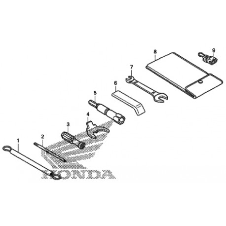 outils_nss125_epc : Honda OEM Tool Kit Forza 125 300 NSS