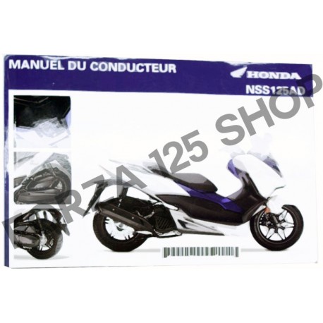 32K40L11 : Manuel Forza 2017 (V2) Honda Forza 125