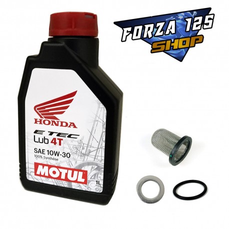 packvidange1Lforza : Ölwechselset Forza 125 Honda Forza 125
