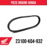 23100-K04-932 : Original Honda Forza 300 Belt Honda Forza 125