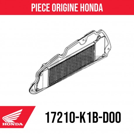 17210-K1B-D00 : Filtre à air Honda 350 Forza 125 300 NSS