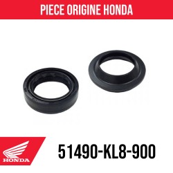 51490-KL8-900 : Honda fork oil seal with dust cover Forza 125 300 NSS