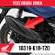 18319-K1B-D00 : Schutzverkleidung für Auspuff Forza 350 Forza 125 300 NSS
