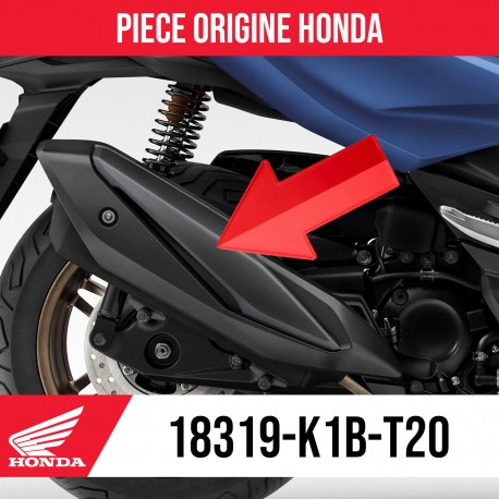 18319-K1B-T20 : Garniture de protection d'échappement Forza 350 Honda Forza 125