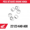 22123-K40-A00 : Jeu de galets d'origine V4 Honda Forza 125