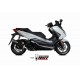 1119415001 - MV.HO.0004.LV : Silenzioso MIVV Mover inox nero Forza 350 Forza 125 300 NSS