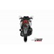 1119415001 - MV.HO.0004.LV : Silenzioso MIVV Mover inox nero Forza 350 Forza 125 300 NSS