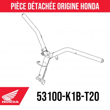53100-K1B-T20 : Guidon origine Honda V4 Forza 125 300 NSS
