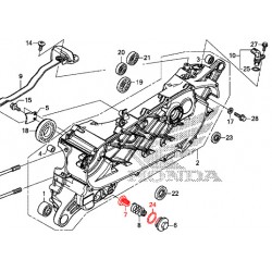 15421-KPL-900 + 91303-K0R-V01 : Honda Engine strainer kit Forza 125 300 NSS