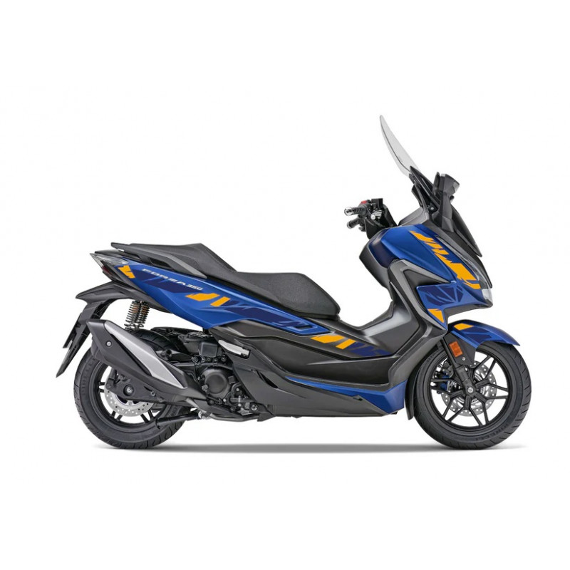 Labelbike - Autocollant 3D En Résine Décoration Et Protection Du Silencieux De Moto Compatible Avec Honda Forza 350 2022-2023