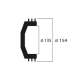 1126937 : Malossi Maxi Wing 350 Kupplungsglocke Forza 125 300 NSS