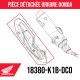18380-K1B-DC0 : Exhaust Protection Forza 350 2025 Honda Forza 125