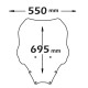 SC2650-T : Bisel intermedio Isotta 2020 Honda Forza 125